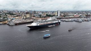 Com a injeção de R$ 26 milhões na economia local, Manaus recebe três transatlânticos