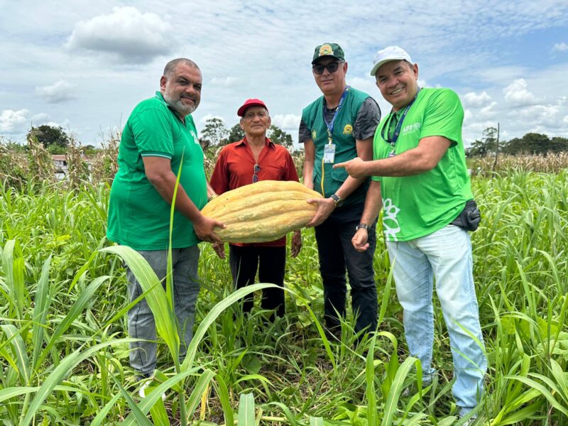 Governo do Amazonas faz avaliações de capacidade produtiva de agricultores