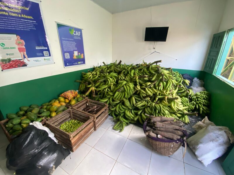 Idam atua no escoamento de 2,5 toneladas de alimentos comercializados via PAA