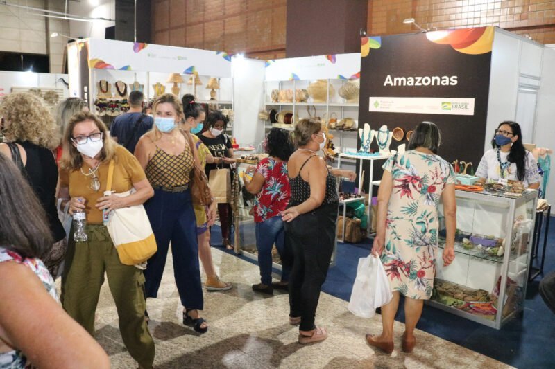 Salão do Artesanato (Foto: Divulgação/Semtepi) Lançado edital para artesãos interessados em participar do 17º Salão do Artesanato