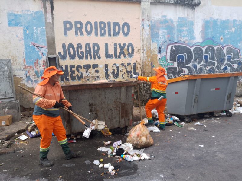 Prefeitura leva serviços de limpeza para a zona Sul