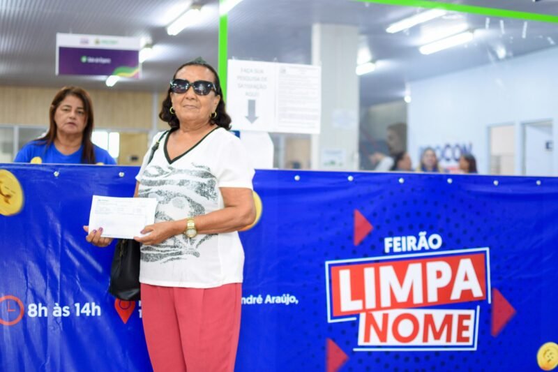 Mais de 300 consumidores foram atendidos (Foto: João Pedro/Procon-AM) Procon-AM atende mais de 300 consumidores no primeiro dia do Feirão Limpa Nome