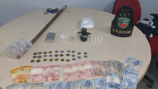 Trio é preso por tráfico de drogas na Zona leste da capital