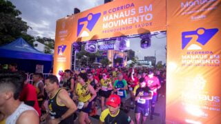 Corrida de rua movimenta Ponta Negra com público de mais de 6 mil pessoas