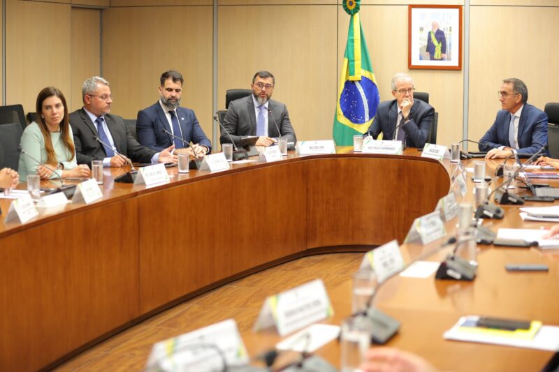 Em Brasília, Wilson Lima pede apoio para antecipar ações contra estiagem de 2024