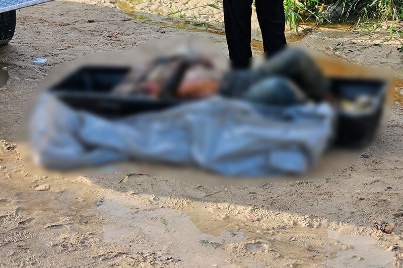 O corpo estava em fase de putrefação (Foto: Divulgação) Corpo é achado com marcas de tortura na zona Norte de Manaus
