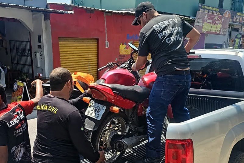 Ação policial (Foto: Divulgação/PC-AM) Em Manaus, roubos de veículos reduzem 26% no 1º trimestre deste ano