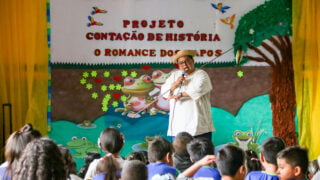 Escola municipal realiza 4ª temporada do projeto ‘Contação de História’