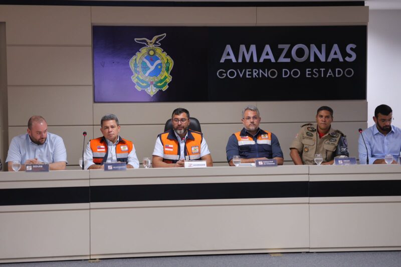 Estiagem no AM 2024: Wilson Lima reúne secretários para preparar ações emergenciais