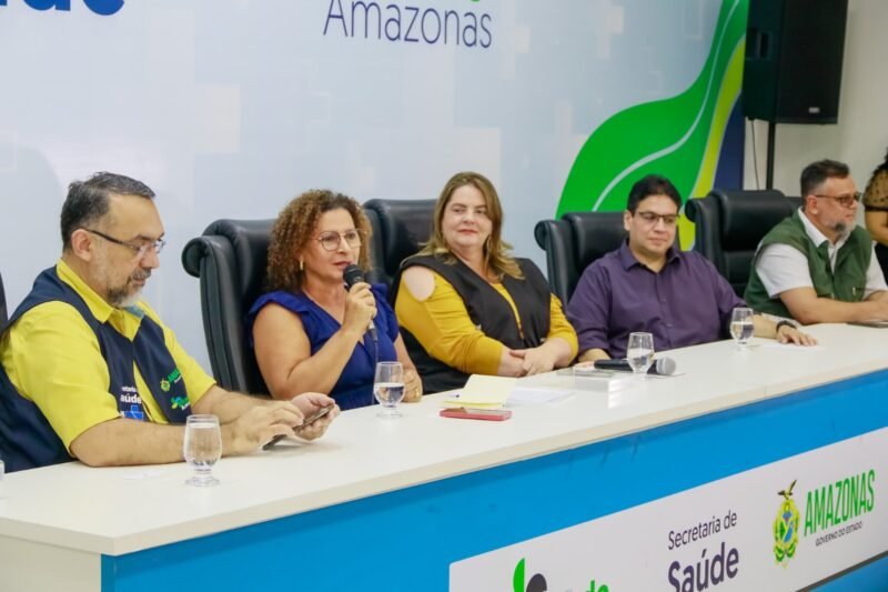 A campanha “Saúde no Trânsito” foi lançada no auditório da SES-AM (Foto: Evandro Seixas/SES-AM) Governo do AM lança campanha de sensibilização com foco nos acidentes de trânsito