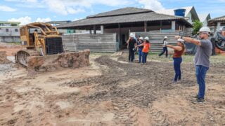 Governo realiza visita técnica em canteiro de obras da Casa da Mulher Brasileira