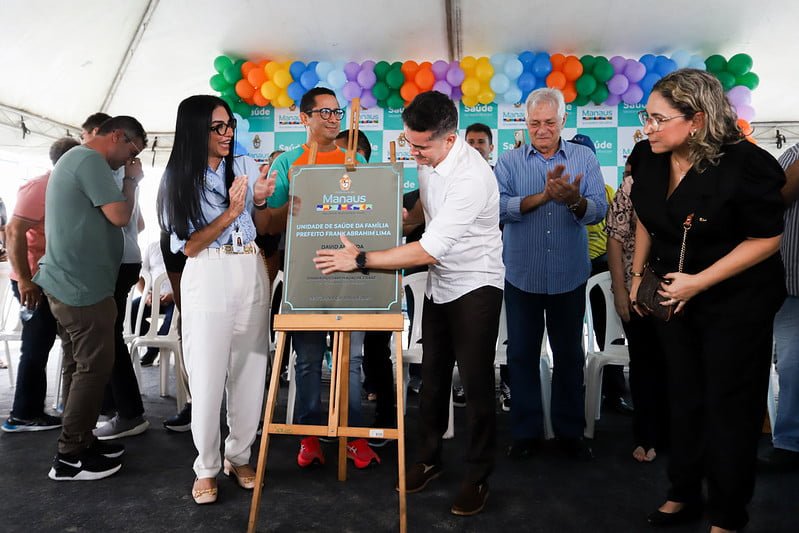 Inauguração da USF Prefeito Frank Abrahim Lima (Foto: Clóvis Miranda/Semcom) Prefeito amplia rede de saúde com entrega da nova USF Prefeito Frank Abrahim Lima