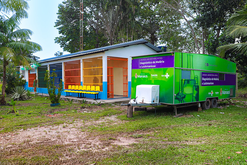 Prefeitura entrega Unidade de Apoio à saúde no ramal da Cooperativa, na zona rural de Manaus