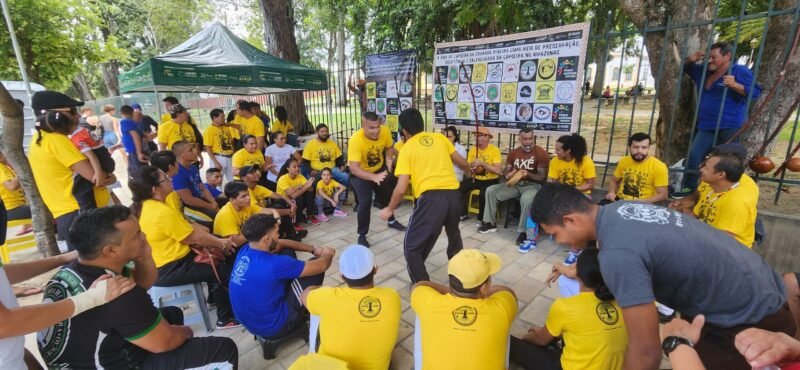 Roda de Capoeira da avenida Eduardo Ribeiro promove vivência com Mestre Gato neste domingo