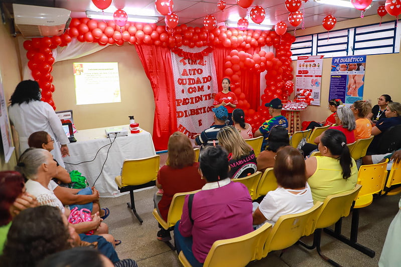 Semsa fortalece importância do autocuidado de usuários com diabetes e hipertensão