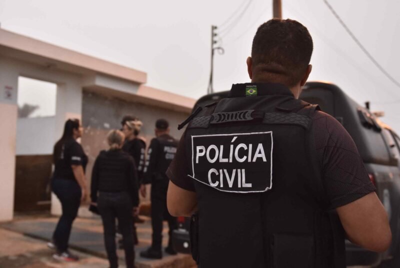 Operação policial (Foto: Erlon Rodrigues/PC-AM) Violência doméstica: homem é preso por descumprimento de medida protetiva