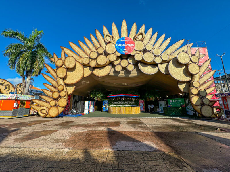 Amazonastur lança Turistódromo e recepciona turistas na ilha