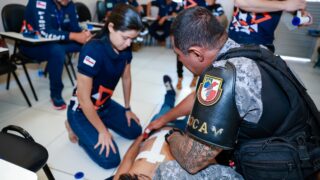 Detran-AM promove treinamento de agentes de trânsito que atuarão no evento