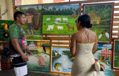 Exposição de arte indígena transforma vidas e surpreende turistas