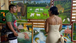 Exposição de arte indígena transforma vidas e surpreende turistas