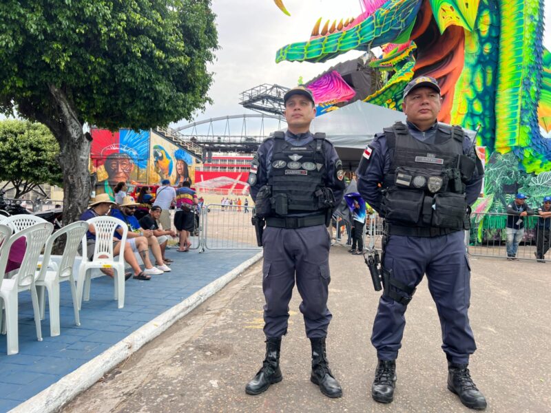 Polícia Militar intensifica segurança durante Festa dos Visitantes no Bumbódromo