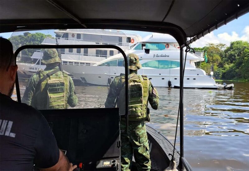 Polícia Militar reforça patrulhamento fluvial em Parintins