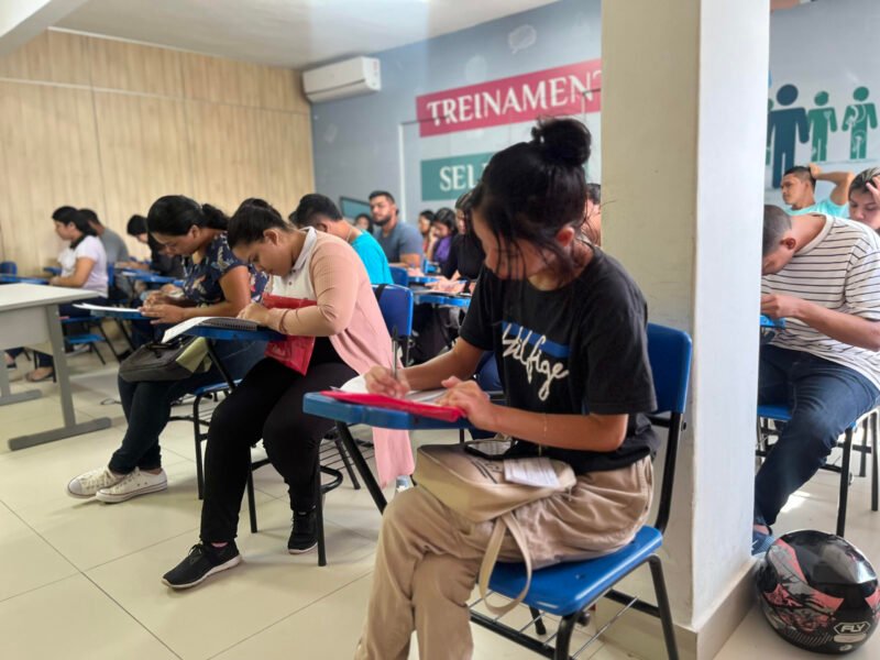 Qualificação profissional (Foto: Divulgação/Semtepi) Prefeitura abre inscrições para 40 vagas em cursos de qualificação profissional