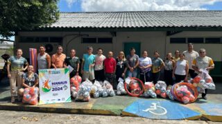 Prefeitura entrega materiais novos aos núcleos do programa ‘Manaus Esportiva’