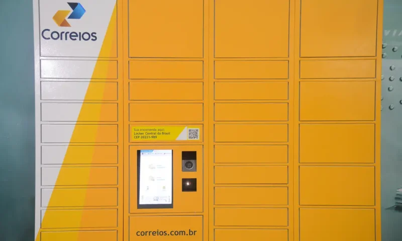 Correios irá instalar armários inteligentes, chamados de lockers (Foto: Tomaz Silva/Agência Brasil) RS: Correios vão instalar armários para moradores receberem encomendas