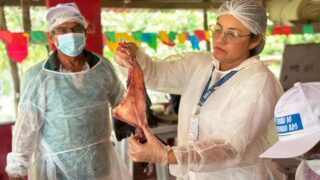 ADS qualifica produtores com curso de beneficiamento do pescado, na zona rural de Manaus