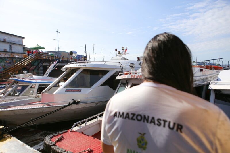 Amazonastur reforça turismo seguro com ação na área da Balsa Amarela