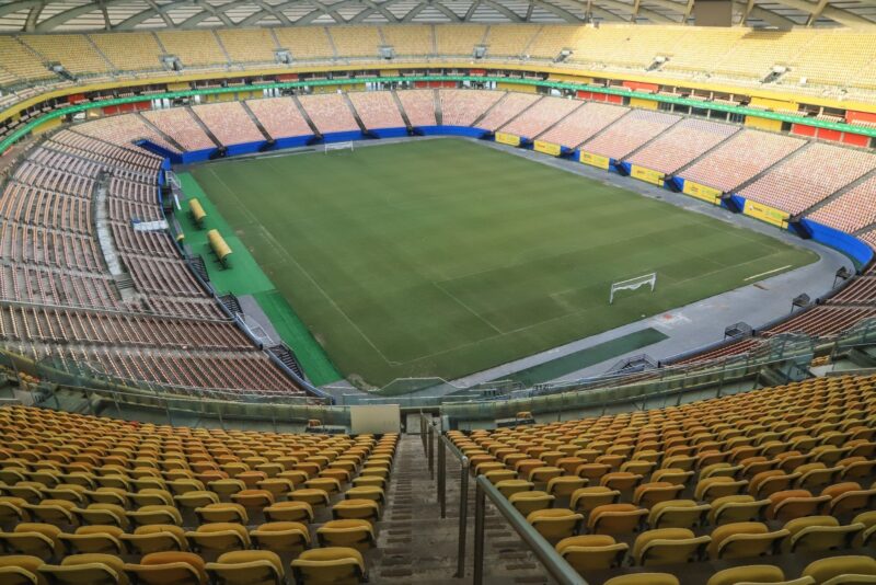 Arena da Amazônia é palco de grandes jogos neste fim de semana