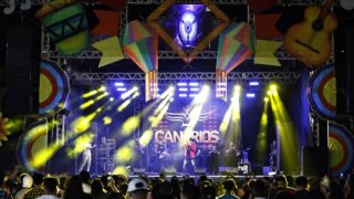 Atração nacional Canários do Reino encanta público no Festival Folclórico do Amazonas