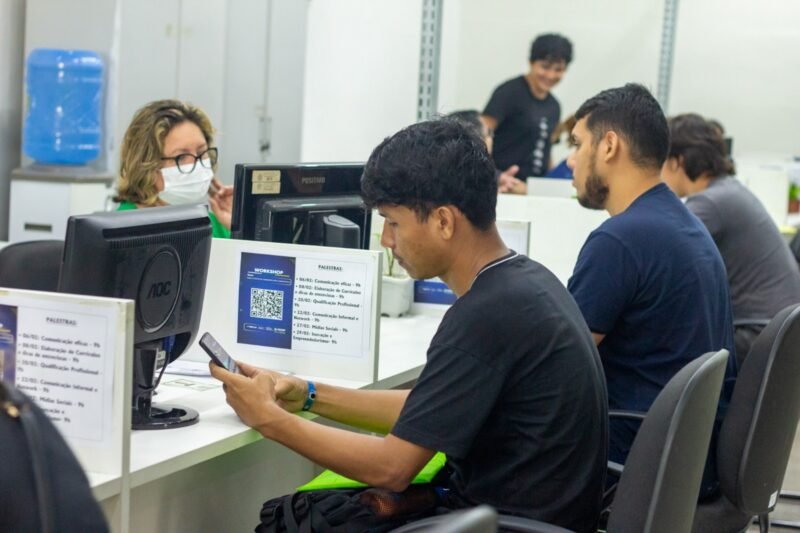 Atendimento Sine Amazonas (Foto: Divulgação/Setemp) Sine AM divulga 83 vagas de emprego para esta quarta-feira (10)