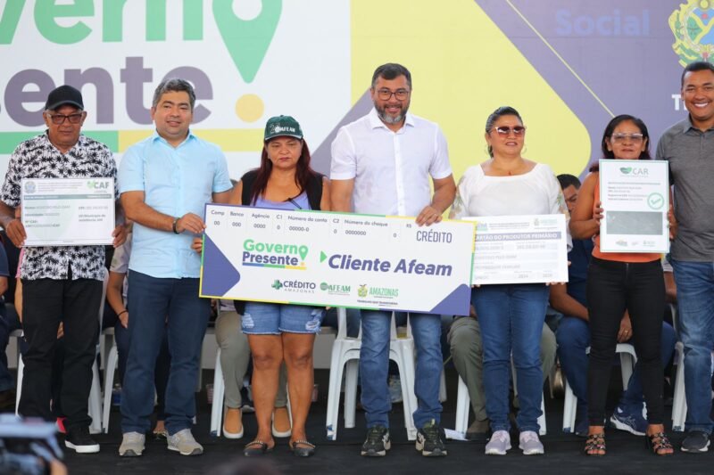 Governador Wilson Lima acompanhou a 9ª edição do Governo Presente (Foto: Divulgação/Secom) Wilson Lima reforça compromisso em garantir à população acesso a serviços básicos