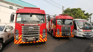 Corpo de Bombeiros recebe equipamentos para reforçar ações contra queimadas no interior do AM