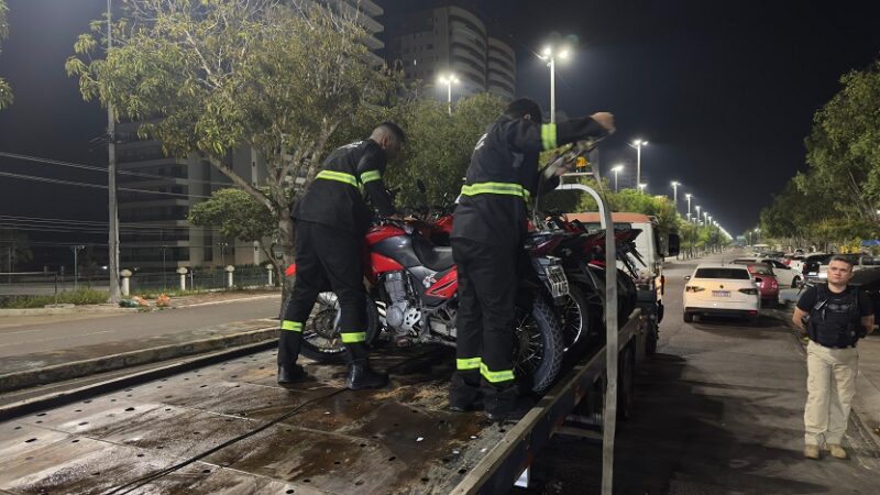 Detran-AM desarticula tentativa de ‘racha’ na zona oeste de Manaus