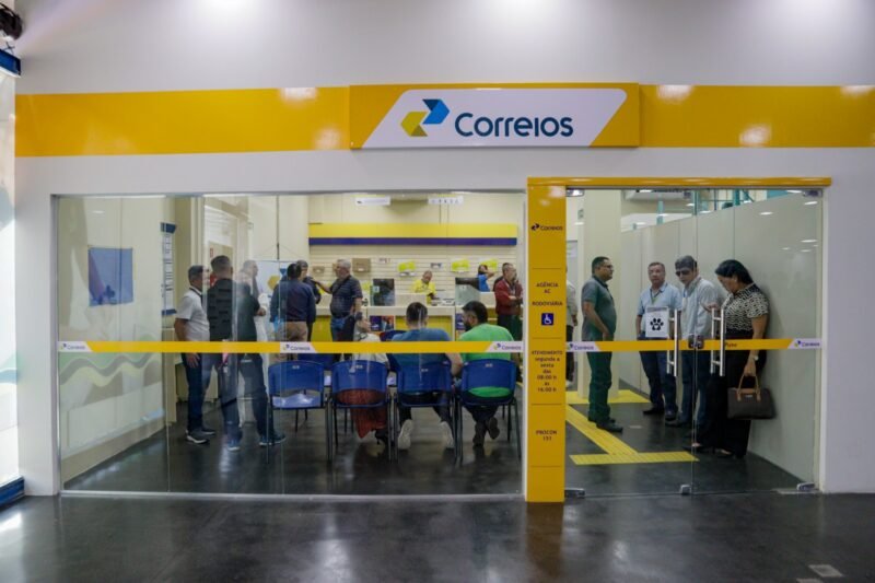 Nova Agência dos Correios, PAC Alvorada (Foto: Lincoln Ferreira/Sejusc) Nova agência dos Correios é aberta no PAC Alvorada para atender população da zona centro-oeste