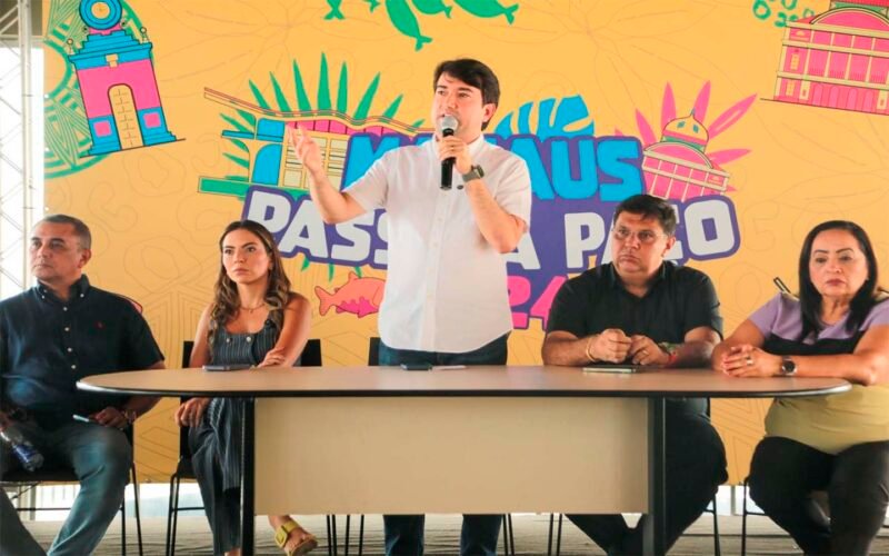 Diretor-presidente da Manauscult, Jender Lobato (Foto: Divulgação) Prefeitura apresenta programação e site oficial do “Manaus Passo a Paço 2024”