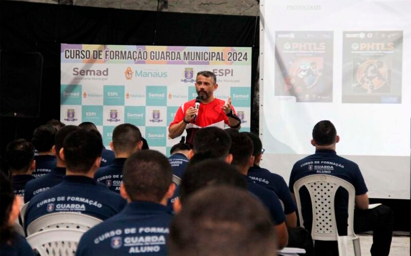 Esta é a 5ª etapa do concurso público da guarda (Foto: Divulgação) Prefeitura de Manaus dá andamento ao ‘Curso de Formação da Guarda Municipal’