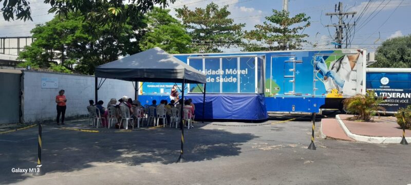 Carreta da Saúde do Amazonas começa a atender no bairro São José