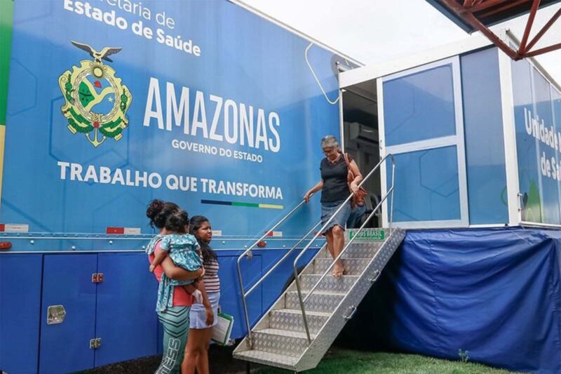 Carreta da Saúde inicia atendimento no bairro Cidade Nova, zona Norte de Manaus