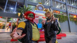 Casal de cosplay de personagens de videogame é sucesso em último dia do ‘Manaus Passo a Paço 2024’