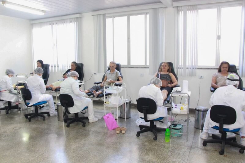 Curso de podologia (Foto: Marivaldo Silva/Ascom) Cetam publica edital com mais de 7 mil vagas em cursos para Manaus