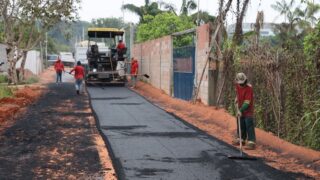 Comunidade Nações Indígenas recebe serviços de infraestrutura da prefeitura