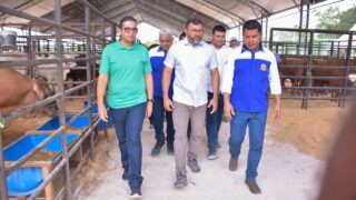 Deputado João Luiz participa com o governador Wilson Lima da abertura da 46ª Expoagro