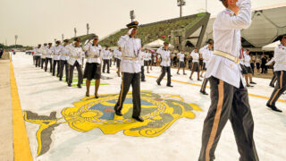 Desfile dos Colégios Militares da PM do Amazonas reúne mais de 4 mil pessoas no Sambódromo