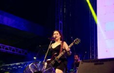 Pitty realiza show com muito rock nacional no palco Alfândega no 'Passo a Paço 2024'