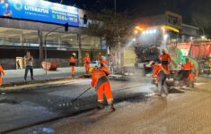 Prefeitura de Manaus conclui recapeamento asfáltico na Avenida Autaz Mirim