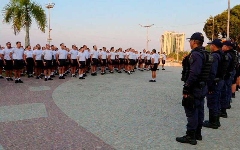 A formação é a quinta e última etapa do concurso público da Semseg (Foto: Divulgação) Prefeitura realiza corrida com alunos do Curso de Formação da Guarda Municipal